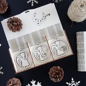 Ozdoby na vianočný stromček, 1 sada-18 kusov 3476 PR0103-Christmas decorati HEU-