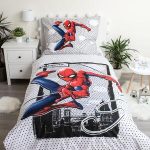 Jerry Fabrics Bavlnené obliečky so svietiacim efektom 140x200 + 70x90 cm - Spider-man "02"