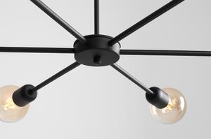 Aldex AFTER | stropná industriálna lampa Farba: Čierna