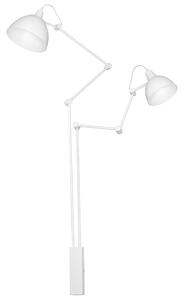 Aldex AIDA | biela industriálna nástenná lampa Rozmer: 150x190x90, Farba: Biela