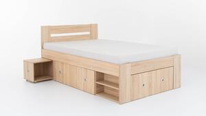 DREVONA Študentská posteľ 120 dub bardolíno REA LARISA