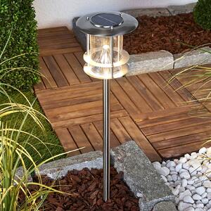 Sumaya - Solárna LED lampa z nehrdzavejúcej ocele