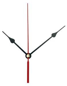 Čierne hliníkové ručičky na hodiny – slzičkový dizajn 11,5 / 8,5 cm 4751 R104