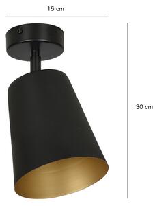 Emibig PRISM 1 | moderná stropná lampa Farba: Čierna/Biela