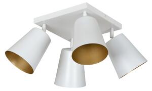 Emibig PRISM 4 | moderná stropná lampa Farba: Čierna/Zlatá
