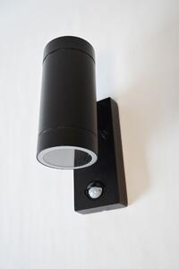 Nordlux TIN MAXI SENSOR | vonkajšie nástenné svietidlo so senzorom Farba: Hliník