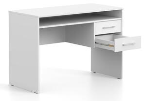 DREVONA Písací stolík biely BASIC PS 1065