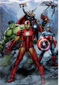 Detské obliečky Avengers útočia ,140x200/70x90 cm