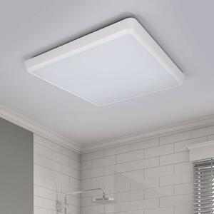Arcchio LED stropné svietidlo Augustin, 40 x 40 cm, biele, IP54