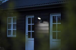 Nordlux MARINA FLATLINE | vonkajšie nástenné svietidlo so pohybovým senzorom Farba: Biela