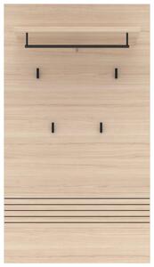 VEŠIAKOVÝ PANEL, farba duba, 78/139/30 cm Xora - Vešiakové steny