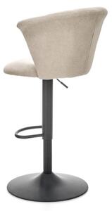 Barová stolička KANGO, 55x90-112x53, béžová