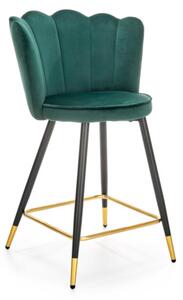 Barová stolička H-106, 58x96x58, zelená