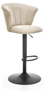 Barová stolička H-104, 55x90-112x53, béžová