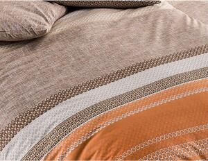 Bavlnené obliečky Federiko Oranžové 200x220/2x70x90 cm
