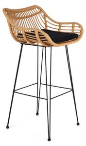 Barová stolička KORNELIA, 48x104x41, hnedá