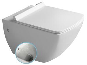 Sapho Isvea Purity - Závesné WC s bidetovou spŕškou, biela 10PL02007-DL