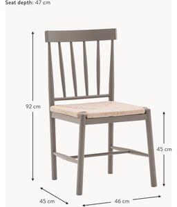Drevená stolička Eton, 2 ks