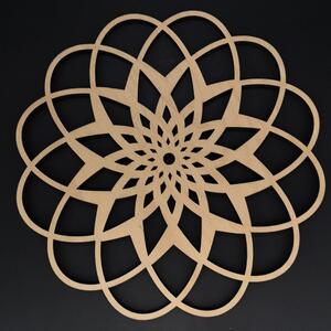 AMADEA Drevené prestieranie okrúhle mandala, masívne drevo, priemer 33 cm