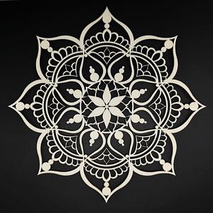 AMADEA Drevený obrázok na vymaľovanie mandala 20 cm