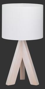 Trio GING | drevená nočná lampa Farba: Biela