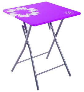 Skladací stôl Flower Violet 60 x 60 cm PATIO