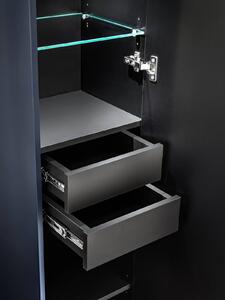 Kúpeľňová skrinka SANTA FE BLUE 80-01-C-1D2S