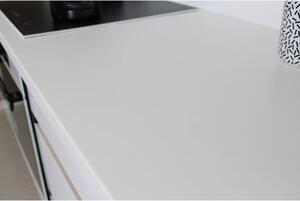 Rohová kuchyňa Lenny ľavý roh 320x180 cm(biela lesklá/dub sonoma)