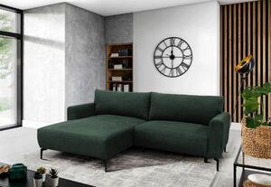 ROHOVÁ SEDAČKA, textil, tmavozelená MID.YOU - Sedačky, Online Only