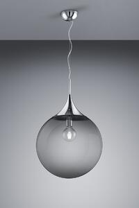 Trio MIDAS 45 | visiaca sklenená lampa Farba: Nikel/Mliečne sklo