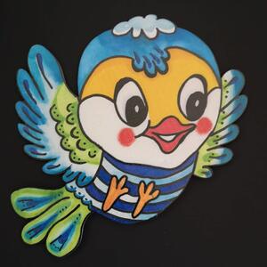 AMADEA Magnet vtáčik 20 cm