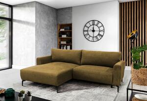 ROHOVÁ SEDAČKA, textil, žltá MID.YOU - Sedačky, Online Only