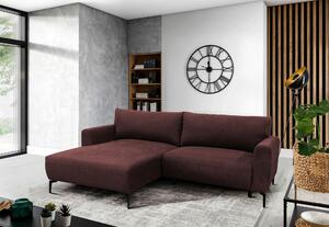 ROHOVÁ SEDAČKA, textil, červená MID.YOU - Sedačky, Online Only