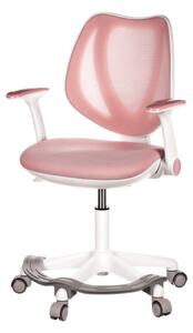 Detská otočná stolička ružová KA-C806 PINK