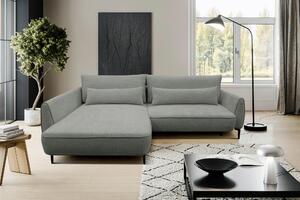 ROHOVÁ SEDAČKA, textil, sivá MID.YOU - Sedačky, Online Only
