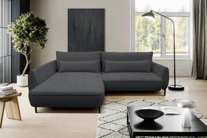 ROHOVÁ SEDAČKA, textil, tmavosivá MID.YOU - Sedačky, Online Only