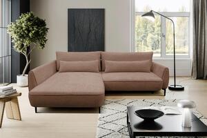 ROHOVÁ SEDAČKA, textil, hnedá MID.YOU - Sedačky, Online Only