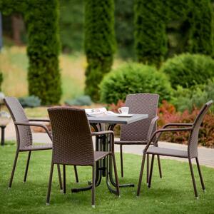 Záhradný stôl Dine & Relax Ceramico / Antracit 70 x 70 cm PATIO