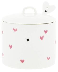 Keramická cukornička White / Rose Little Hearts