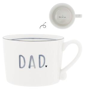 Keramický hrnček White/Blue DAD 240 ml