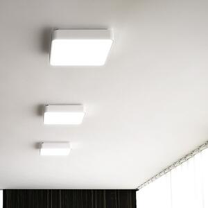 Rendl MENSA SQ | stropné štvorcové LED svietidlo Rozmer: 48cm, Farba: Biela