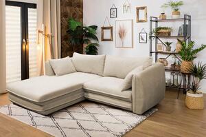 ROHOVÁ SEDAČKA, textil, béžová MID.YOU - Sedačky, Online Only