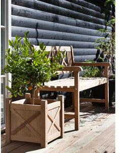 Záhradná lavica z tíkového dreva Rosenborg