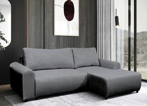 ROHOVÁ SEDAČKA, textil, sivá MID.YOU - Sedačky, Online Only