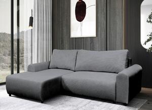 ROHOVÁ SEDAČKA, textil, sivá MID.YOU - Sedačky, Online Only