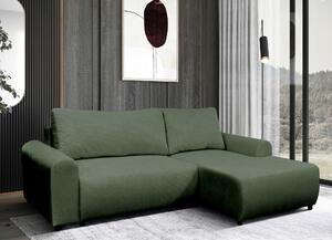ROHOVÁ SEDAČKA, textil, zelená MID.YOU - Sedačky, Online Only