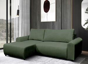ROHOVÁ SEDAČKA, textil, zelená MID.YOU - Sedačky, Online Only