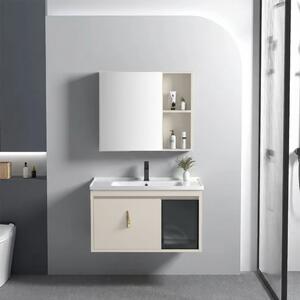 Súprava kúpeľňového nábytku s umývadlom Paris 60cm Beige