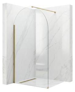 Rea Heaven, sprchová zástena Walk-in, 90 cm, zlatá matná, REA-K6685