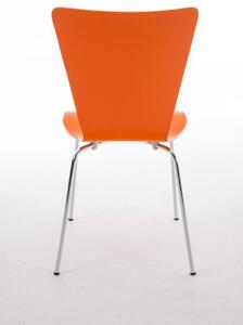 Oranžová stolička Journee